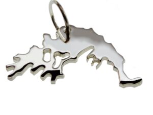 Griechenland Anhänger in massiv 925 Silber