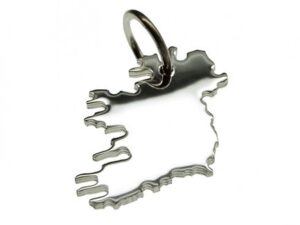 Irland komplett Anhänger in massiv 925 Silber