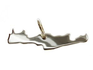 Kreta Anhänger in massiv 925 Silber