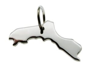 Kurdistan Anhänger in massiv 925 Silber