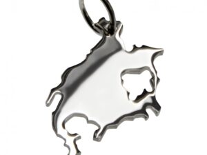 Nordamerika Anhänger in massiv 925 Silber