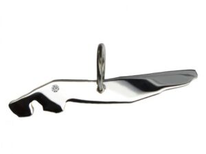 Norderney Anhänger mit Brillant 0,015ct am Wunschort  925 Silber