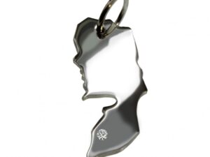 Palästina Anhänger mit Brillant 0,015ct am Wunschort  925 Silber