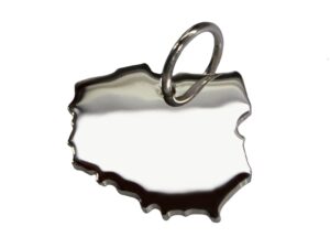 Polen Anhänger in massiv 925 Silber