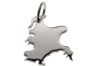 Rügen Anhänger in massiv 925 Silber