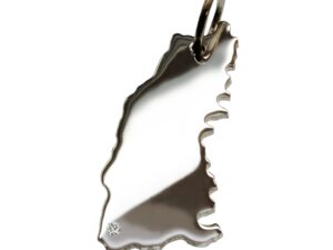 Schwarzwald Anhänger mit Brillant 0,015ct am Wunschort  925 Silber