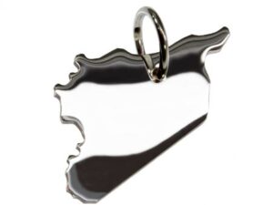 Syrien Anhänger in massiv 925 Silber