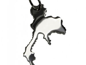 Thailand Anhänger in massiv 925 Silber