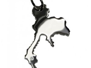 Thailand Anhänger mit Brillant 0,015ct am Wunschort  925 Silber