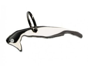 Wangerooge Anhänger mit Brillant 0,015ct am Wunschort  925 Silber