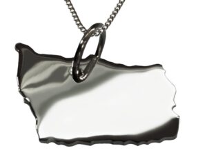 50cm Halskette + Bornholm Anhänger in massiv 925 Silber