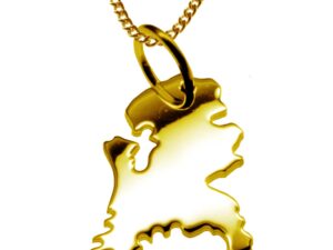 50cm Halskette + Holland Anhänger in 585 Gelbgold