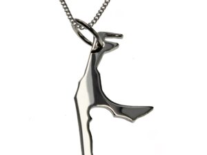 50cm Halskette + Sylt Anhänger in massiv 925 Silber