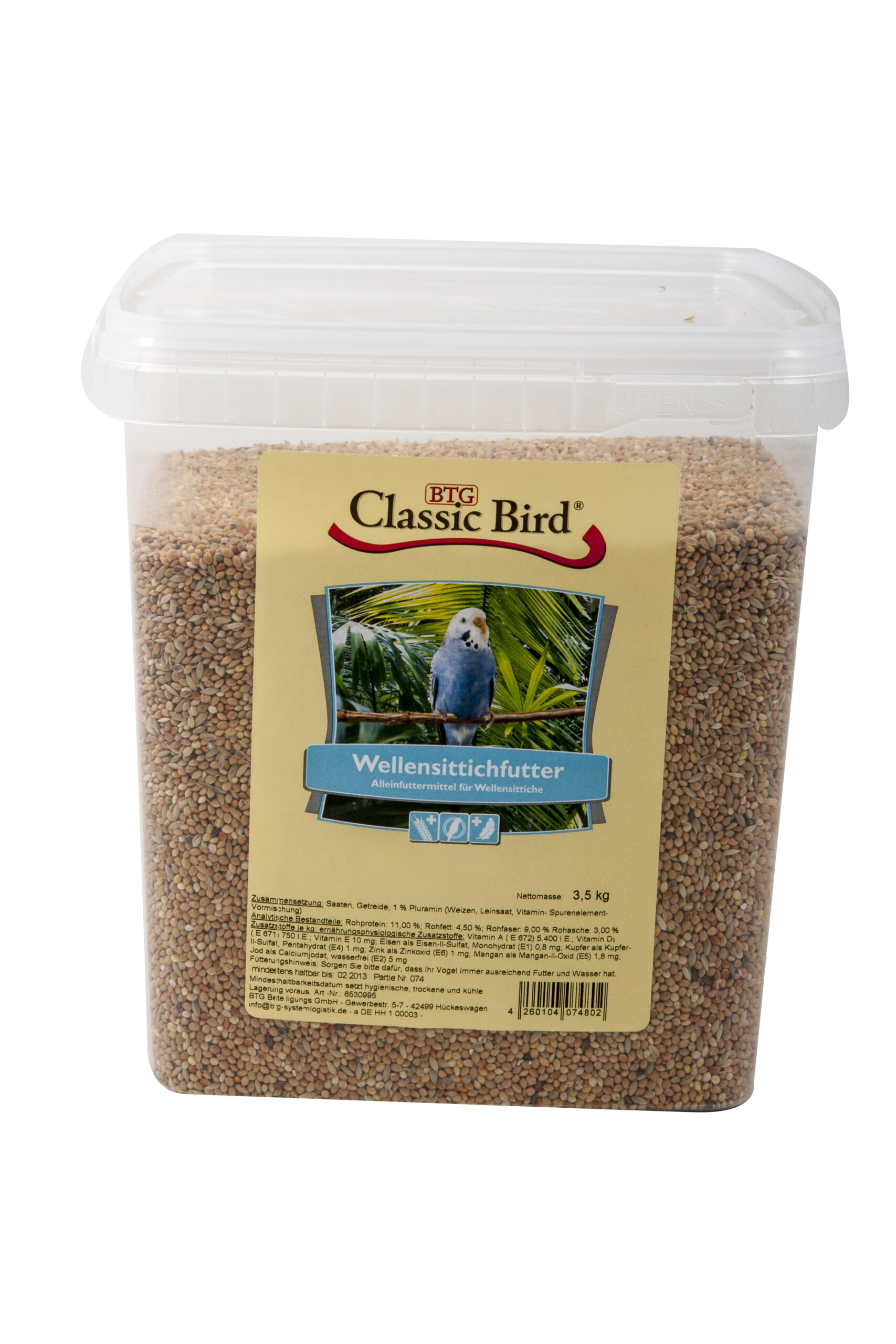 Classic Bird Wellsittichfutt.3,5kgE