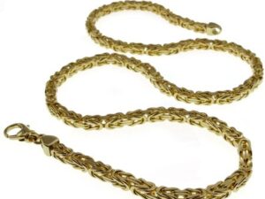 4mm Königskette 55cm  - 750 Gold Gelbgold