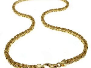 4mm Königskette 50cm  - 585 Gold Gelbgold