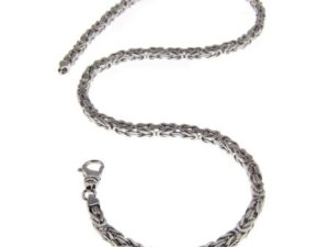 5mm Königskette 65cm  - 585 Gold Weißgold