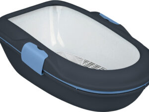 Trixie Katzentoilette Berto - dunkelgrau/hellgrau