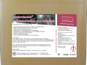 Mastercleaner Spül- Waschmaschinen Reiniger und Entkalker 5 Liter