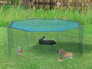 Trixie natura Freilaufgehege mit Schutznetz