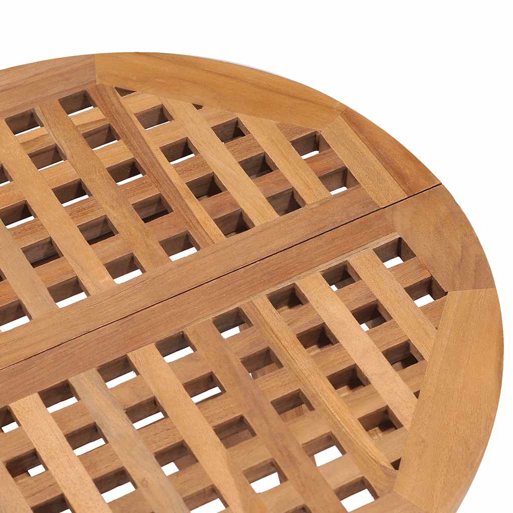 3-tlg. Garten-Essgruppe mit Kissen Klappbar Massivholz Teak – Bild 6
