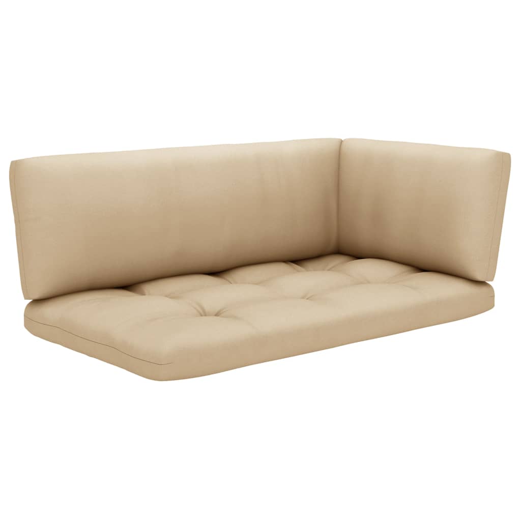 2-Sitzer-Palettensofa mit Kissen Imprägniertes Kiefernholz – Bild 3
