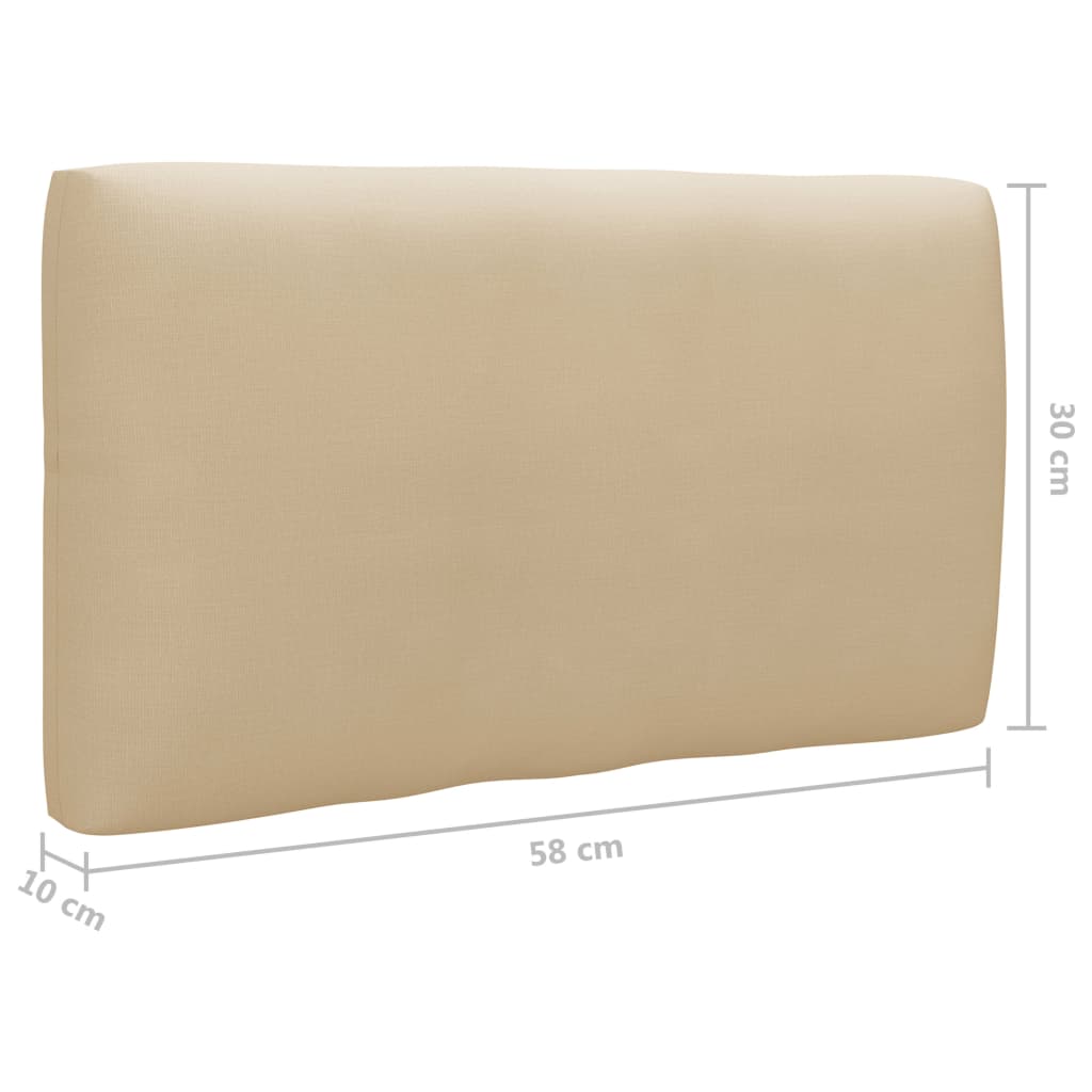 2-Sitzer-Palettensofa mit Kissen Imprägniertes Kiefernholz – Bild 8
