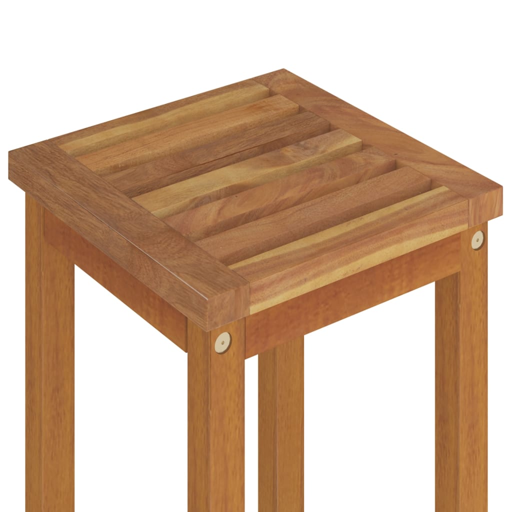 5-tlg. Gartenbar-Set Massivholz Akazie – Bild 11