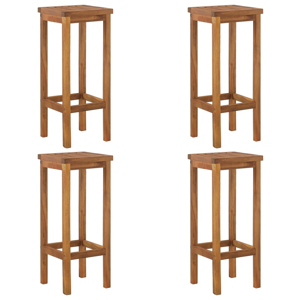 5-tlg. Gartenbar-Set Massivholz Akazie – Bild 8