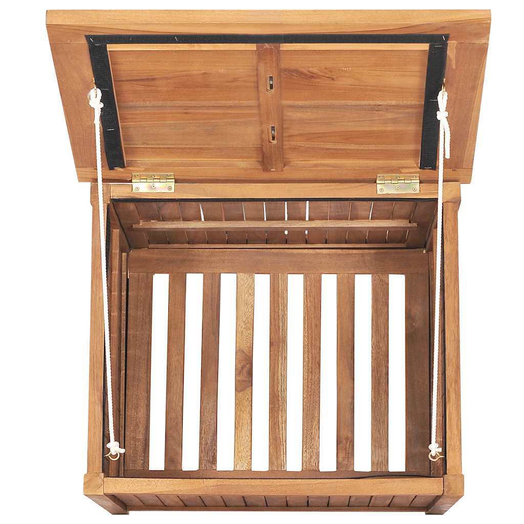 Gartenbox 60x50x58 cm Massivholz Teak – Bild 7