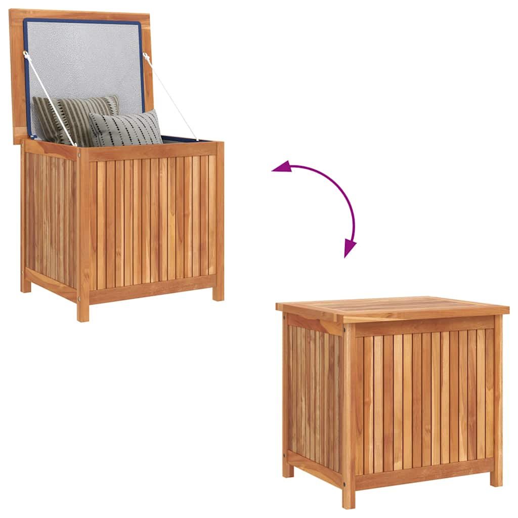 Gartenbox 60x50x58 cm Massivholz Teak – Bild 8