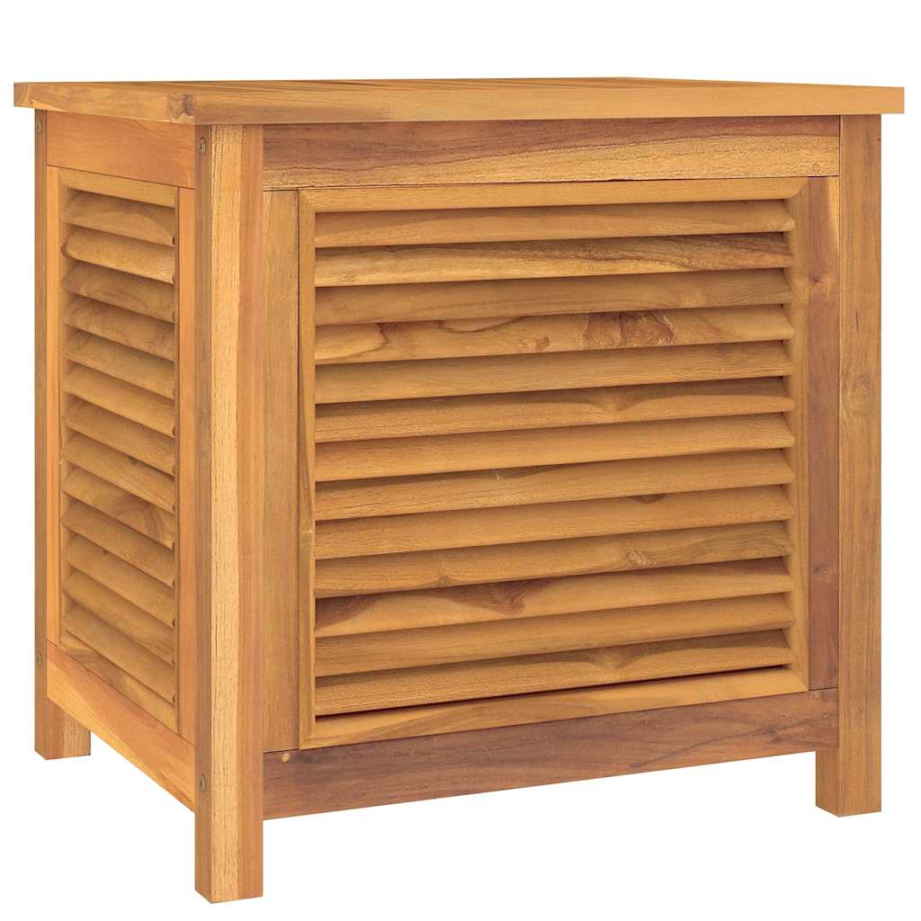 Gartenbox mit Beutel 60x50x58 cm Massivholz Teak – Bild 2