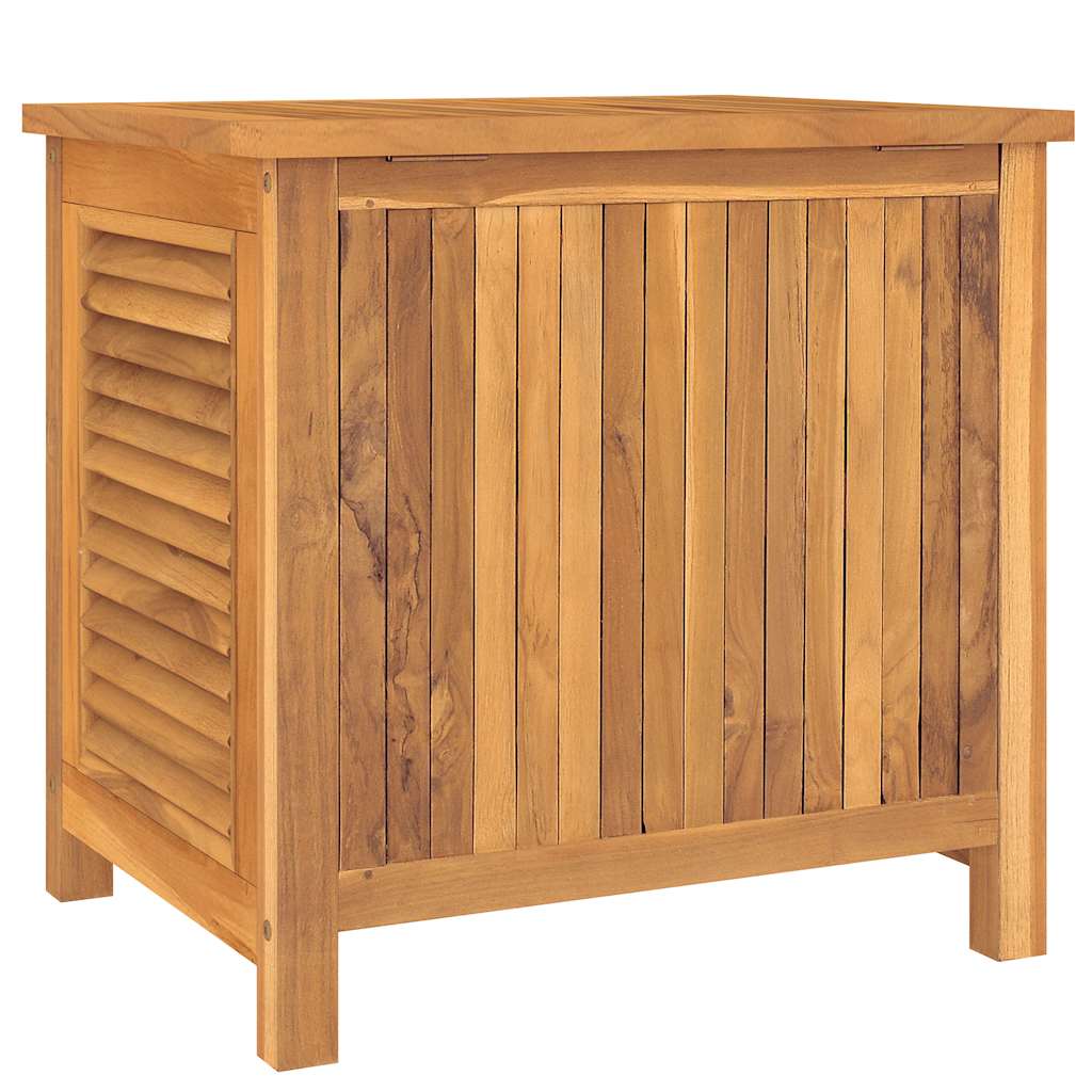Gartenbox mit Beutel 60x50x58 cm Massivholz Teak – Bild 7