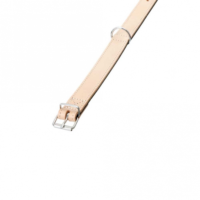 Karlie RONDO Halsband genäht - Natur/Schwarz - 32 mm, 70 cm – Bild 2