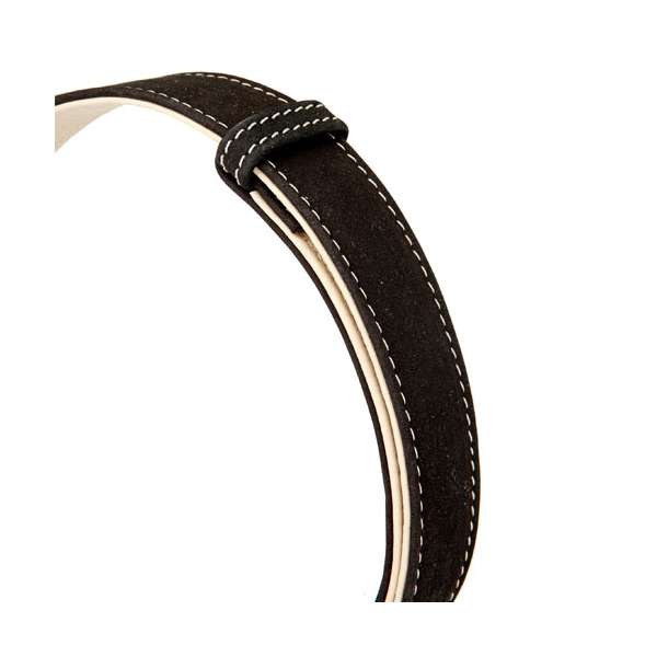 Karlie Buffalo Ultra Halsband - Schwarz/Hellbeige - 40 mm / 55-75 cm – Bild 2