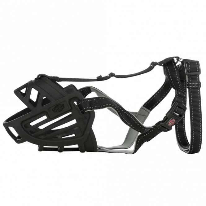 Trixie Maulkorb Muzzle Flex, Gummi - L – Bild 2