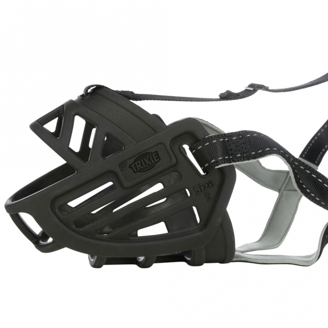 Trixie Maulkorb Muzzle Flex, Gummi - L-XL – Bild 5