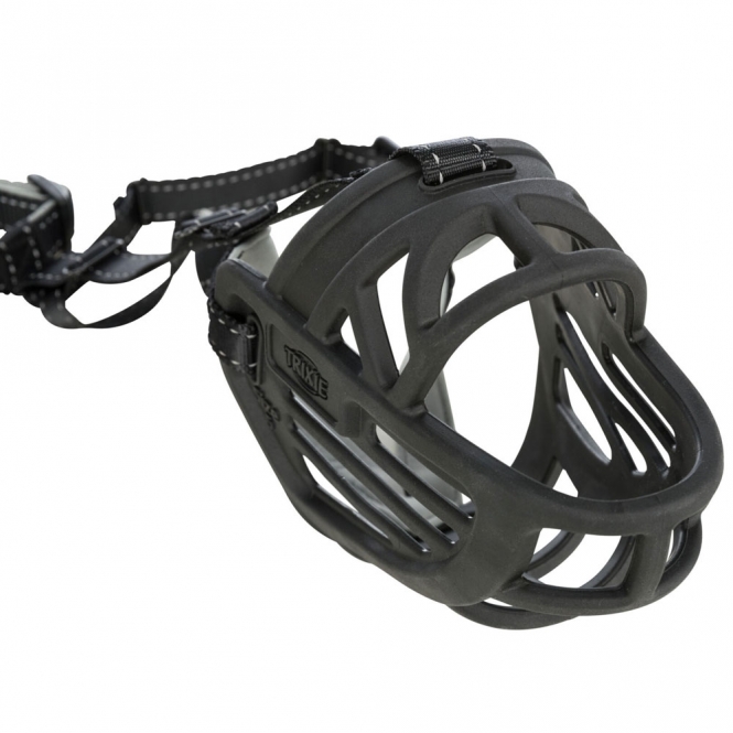 Trixie Maulkorb Muzzle Flex, Gummi - L – Bild 6