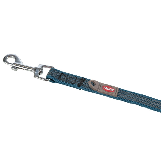 Trixie Schleppleine, gummiert - petrol - 15 m/17 mm – Bild 2