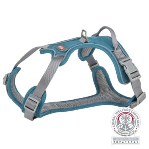 Trixie Premium Active Geschirr - petrol - 39?56 cm/15 mm