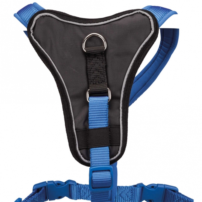 Trixie Premium Y-Geschirr - royalblau - 65-80 cm/20 mm – Bild 2