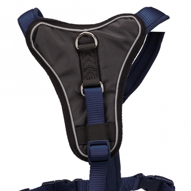 Trixie Premium Y-Geschirr - indigo - 65-80 cm/20 mm – Bild 2