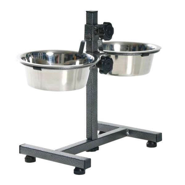 Trixie Hundebar mit Edelstahlnäpfen - 2 x 1,8 l – Bild 2