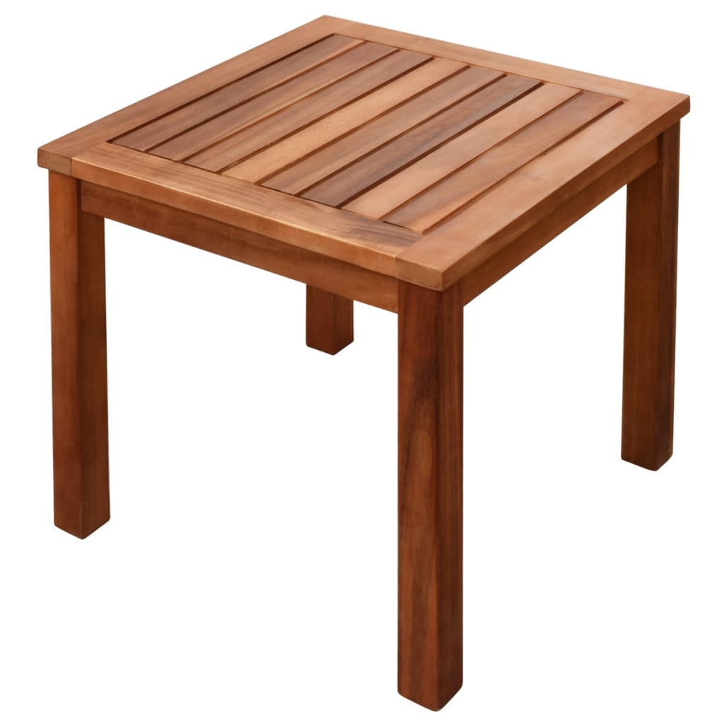 Sonnenliegen 2 Stk. mit Tisch Akazie Massivholz und Textilene – Bild 8