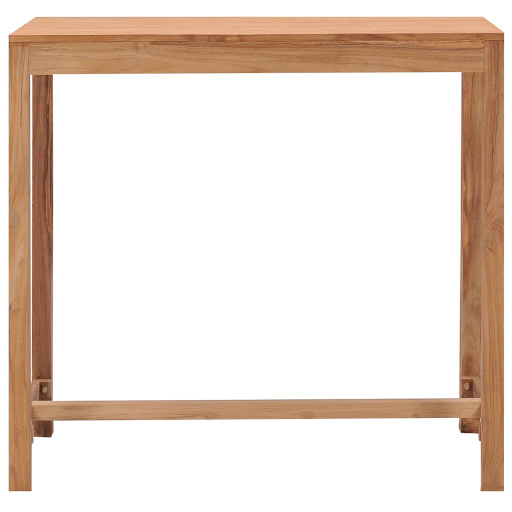 Outdoor-Bartisch 110x60x105 Massivholz Teak – Bild 2