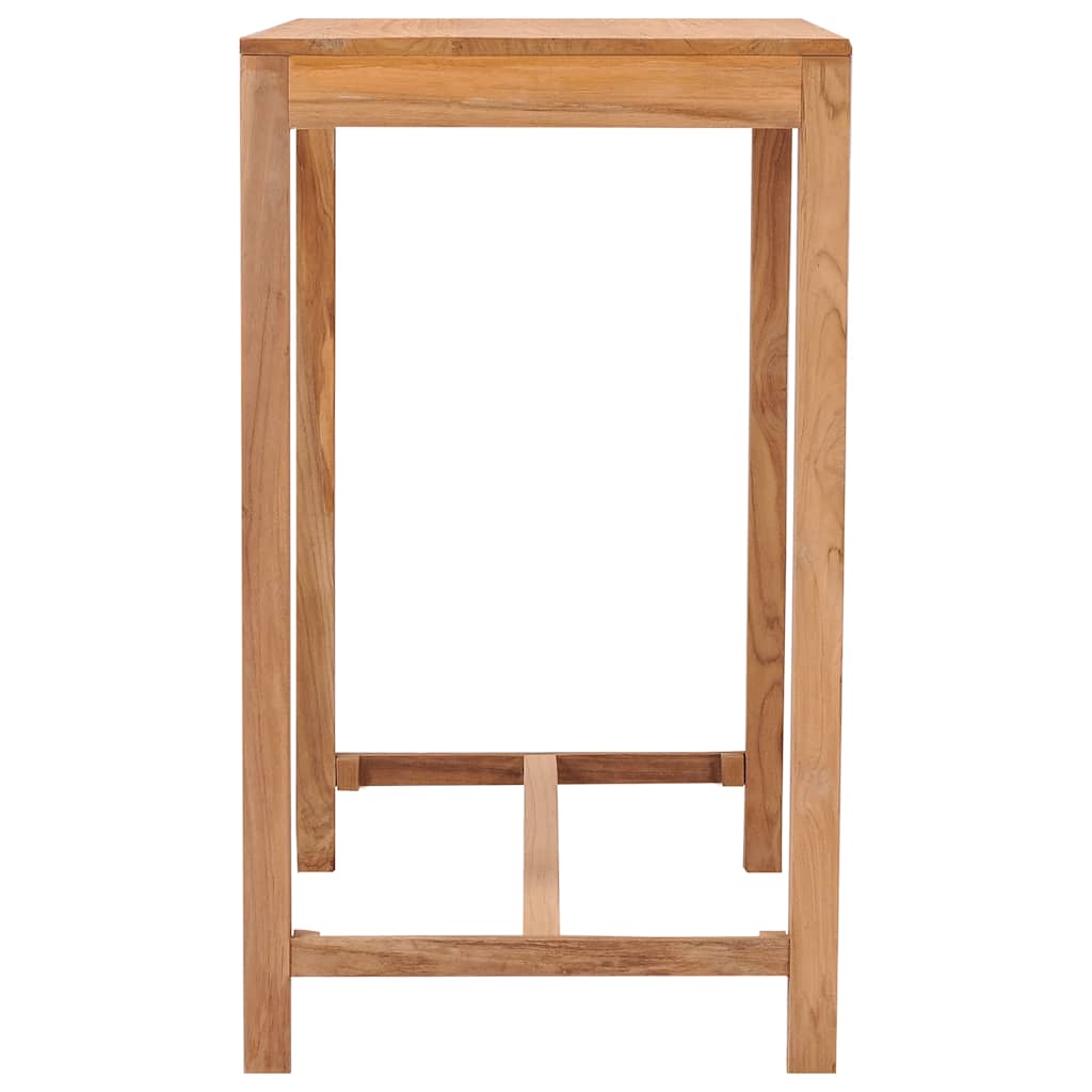 Outdoor-Bartisch 110x60x105 Massivholz Teak – Bild 3