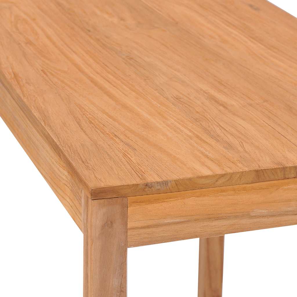 Outdoor-Bartisch 110x60x105 Massivholz Teak – Bild 5