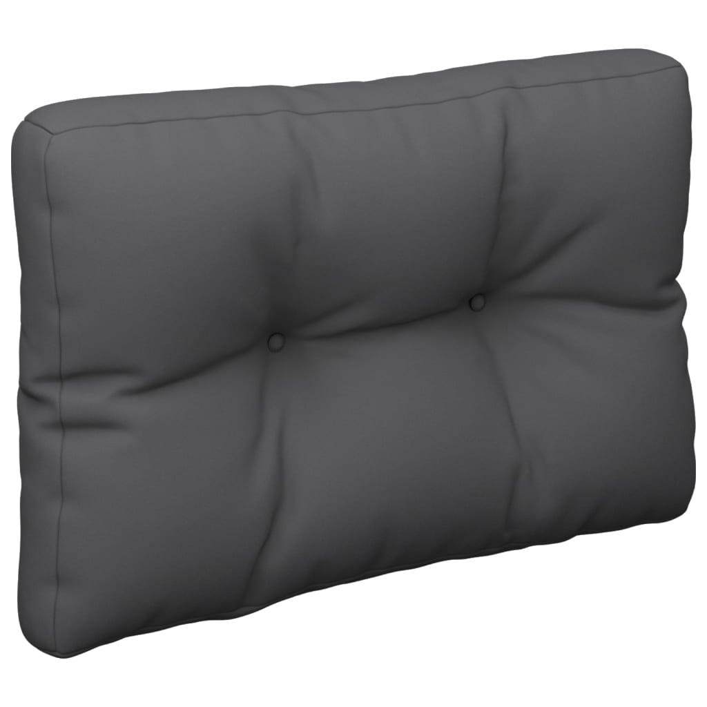 Palettenkissen Anthrazit 50x40x12 cm Stoff – Bild 2
