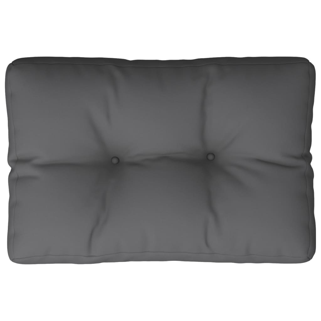 Palettenkissen Anthrazit 50x40x12 cm Stoff – Bild 4