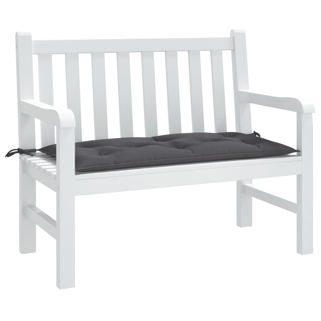 Gartenbank-Auflage Anthrazit 100x50x7 cm Oxford-Gewebe – Bild 3